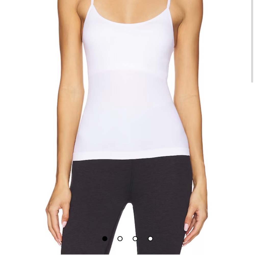 Splits59 White Seamless Camisole Tank